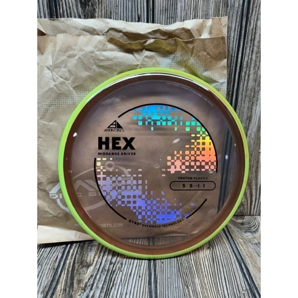 New Axiom Discs Proton Plastic Hex Midrange Driver 176g Disc Golf
